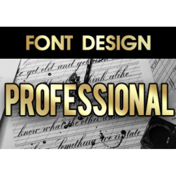 Font Design Package Professional